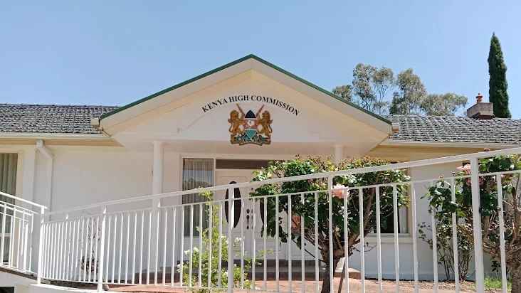 File image of the Kenya High Commission in Canberra